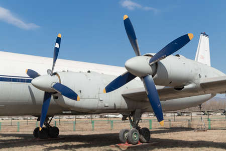 The aircraft of the China aeronautical Museumのeditorial素材