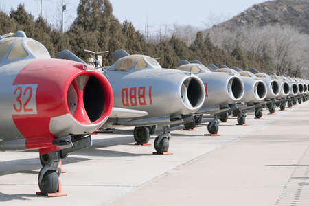 The aircraft of the China aeronautical Museum