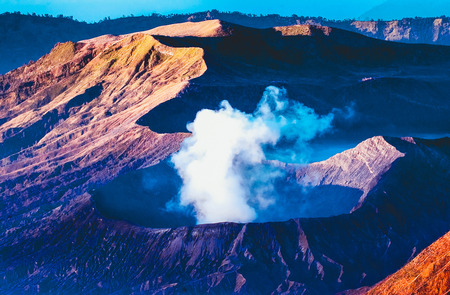 The beauty of mount Bromo in East Java, Indonesiaの写真素材