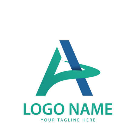 Logo letterのイラスト素材