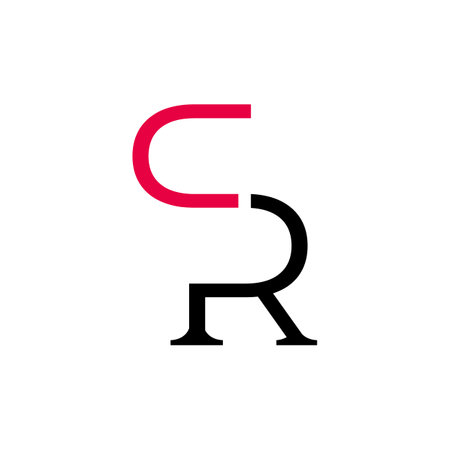 Letter R logo. Icon design. Template elements - vector sign symbolのイラスト素材