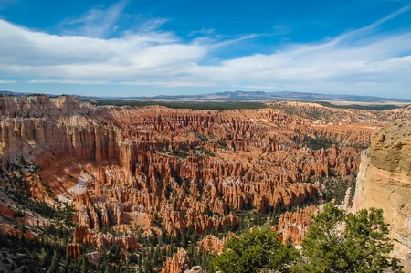 A view of the Bryce Canyon, Utah, USAの写真素材