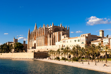 Cathedral of Palma de Mallorcaの写真素材