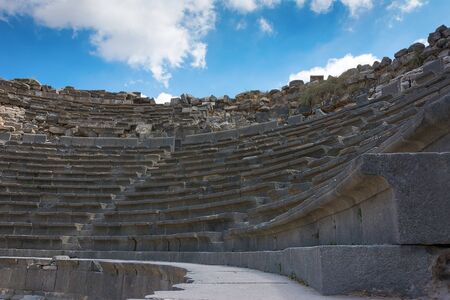 Ancient ruin at Umm Qais in Jordan