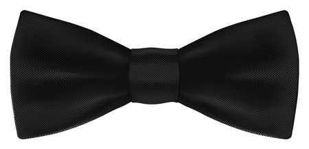 Classic black bow-tieのイラスト素材