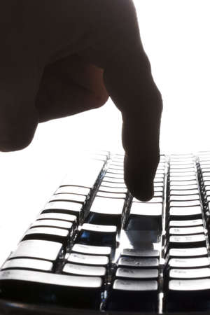 Pressing return key