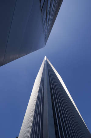 Tall and shiny buildings in Los Angeles