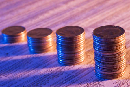 Coins and stock market