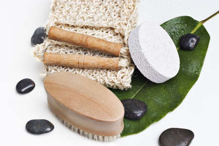 Bath products still-lifeの写真素材