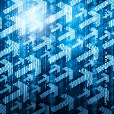 Arrows and binary code