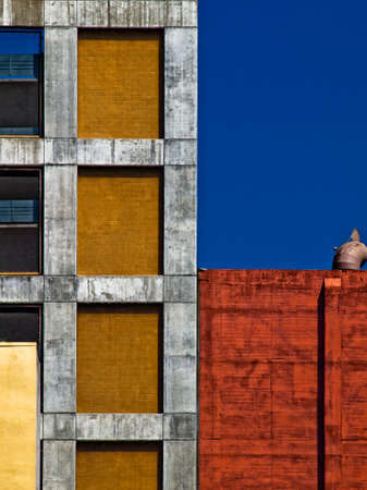 abstract of building in Los Angeles