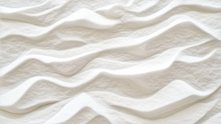 Experience the beauty of soft shimmering snow texture with gentle waves and patterns, perfect for winter-themed projects and serene backgrounds.の素材