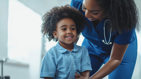 A caring mother assists her child during an occupational therapy session, fostering a supportive and nurturing environment. This joyful interaction enhances the childの素材