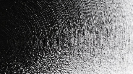 Explore a high contrast black and white grainy texture overlay that enhances creative projects. This unique image features intricate details and smooth lines, perfect for artistic applications.の素材