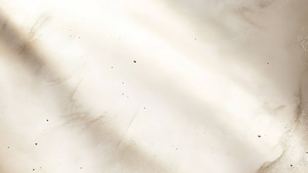 This image features a soft light beige background with a grainy texture and gentle shadows, perfect for a calming design. Enhance your creative projects with this elegant and soothing backdrop.の素材