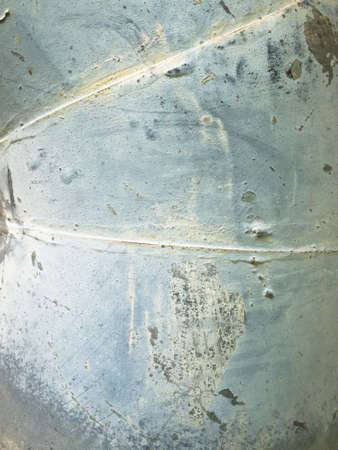 Surface of galvanized wasted water pipeの写真素材