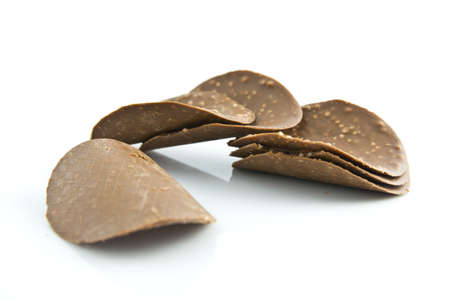 Choclate crispy snackの写真素材
