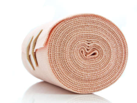 Roll of elastic bandageの写真素材