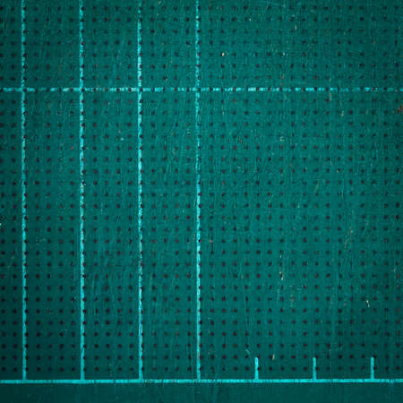 Used cutting rubber matの写真素材