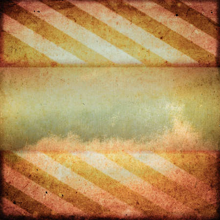 Grunge background with band