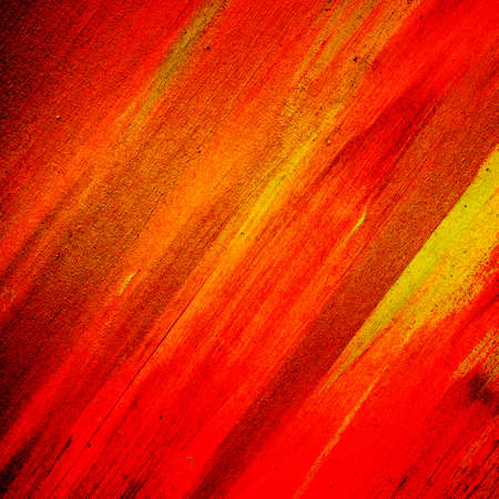 Red painting on canvas texture and backgroundの写真素材