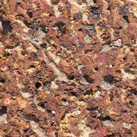 Laterite stone backgroundの写真素材