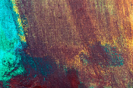 Abstract grunge background of painting on canvas
