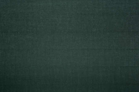 Corrugated dark green paper for background