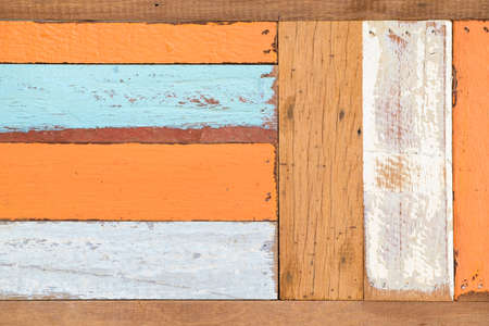 Color wood planks texture and backgroundの写真素材