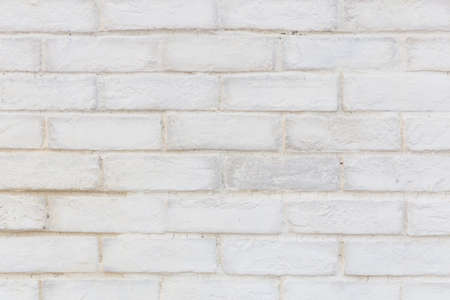 White brick wall texture