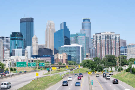 Minneapolis Skylineのeditorial素材