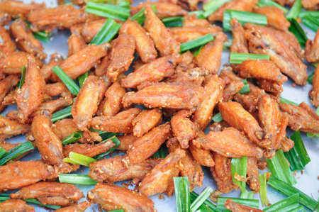 fried chickenの写真素材