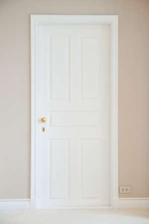 white doorの写真素材