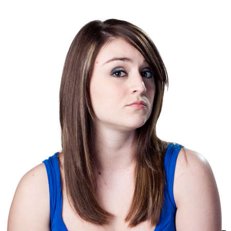 Woman giving a strong dissaprovig look