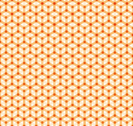 simple seamless hegonal patternのイラスト素材