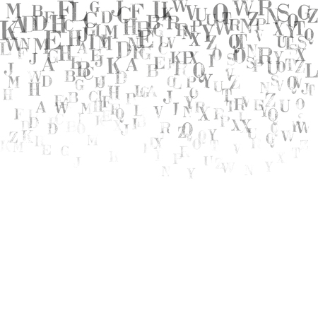 Rubber stamp letter cascadeのイラスト素材