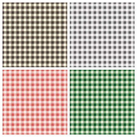 Seamless checkered patternのイラスト素材