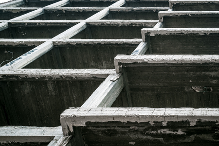 reinforced concrete building structureの写真素材