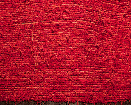 red fabric textured background
