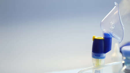 Oxygen mask of nebulizer, medical equipment for pneumonia, covid, sars and bronchitis treatment....