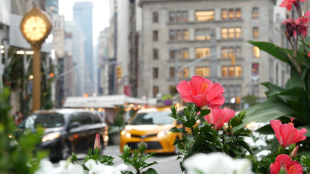 New York City, United States, Manhattan Midtown Broadway, 23 street, 5 avenue crossroad...