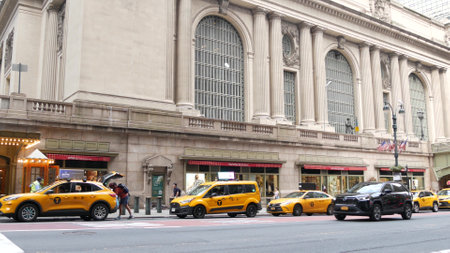 New York City, United States - 4 Sept 2023: Grand Central Terminal railway station, 42 street....