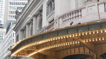 New York City, United States - 4 Sept 2023: Grand Central Terminal railway station building...