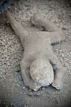 The Garden of the fugitives in Pompeii is a vineyard where he tried unsuccessfully shelter from the...