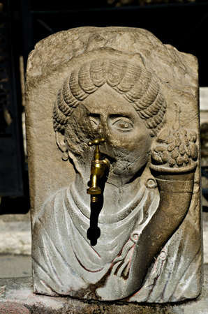 Pompeii is a ruined and partially buried Roman towncity near modern Naples in the Italian region of Campania in the territory of the comune of Pompei. Along with Herculaneum its sister city Pompeii was destroyed and completely buried during a long catastrのeditorial素材