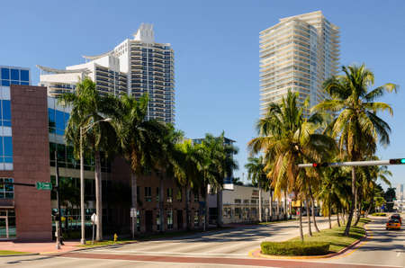 Skyscraper in Miami , Florida,  USAのeditorial素材