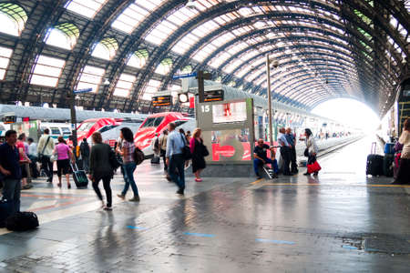 Milan Central Stationのeditorial素材