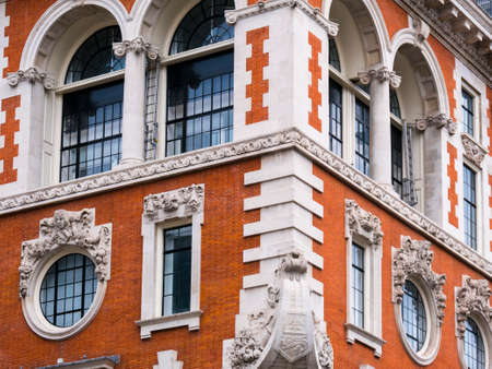 Victorian buildings view in London, United Kingdomの写真素材