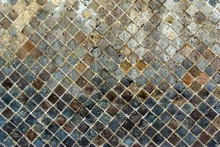 Stone Wall from Pompeian Ruinsの写真素材