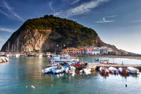 small village SantAngelo in Ischia island, Italy
